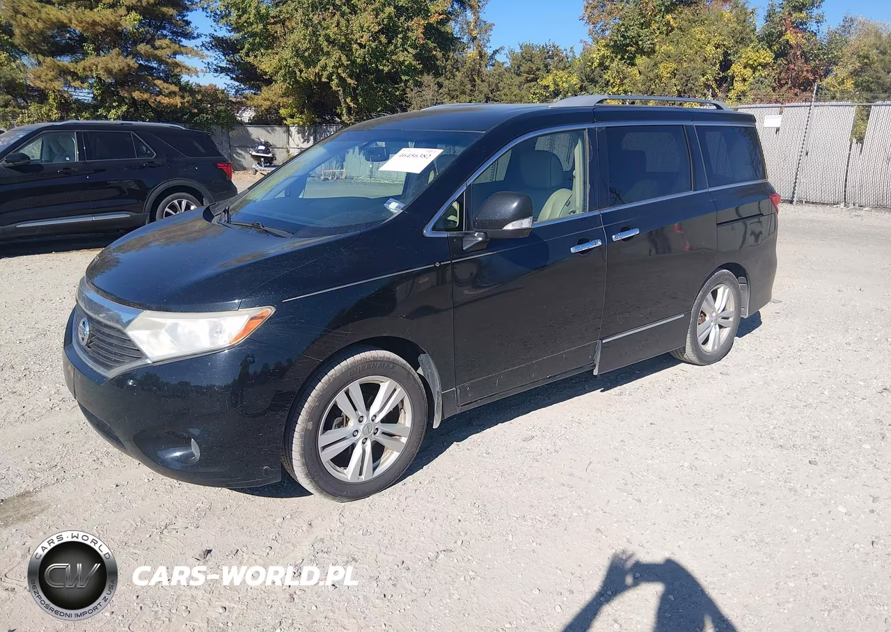 2015 Nissan Quest Sl VIN:JN8AE2KP7F9122326 - 2