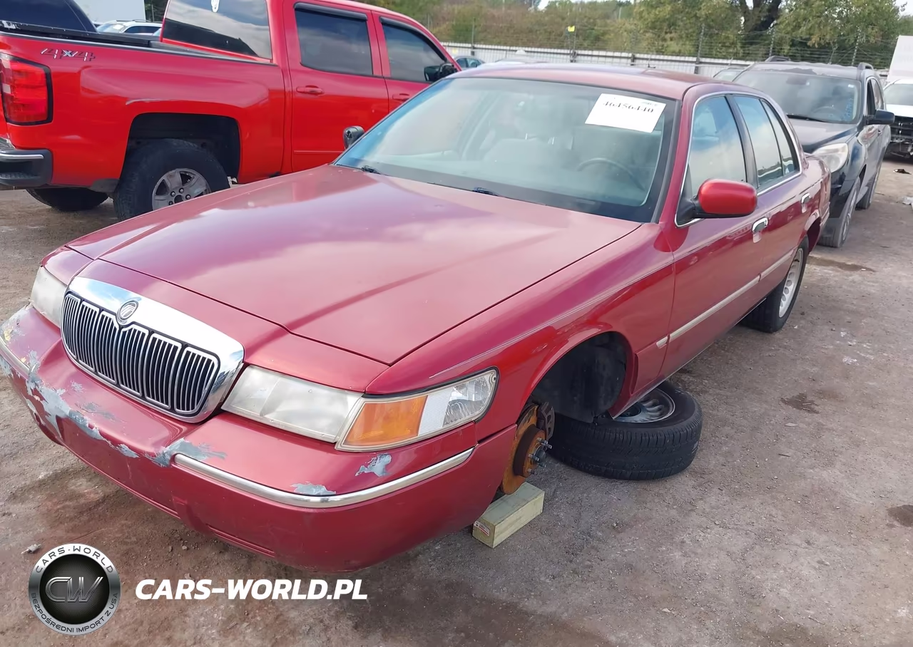 2000 Mercury Grand Marquis Ls VIN:2MEFM75W7YX736899 - 2