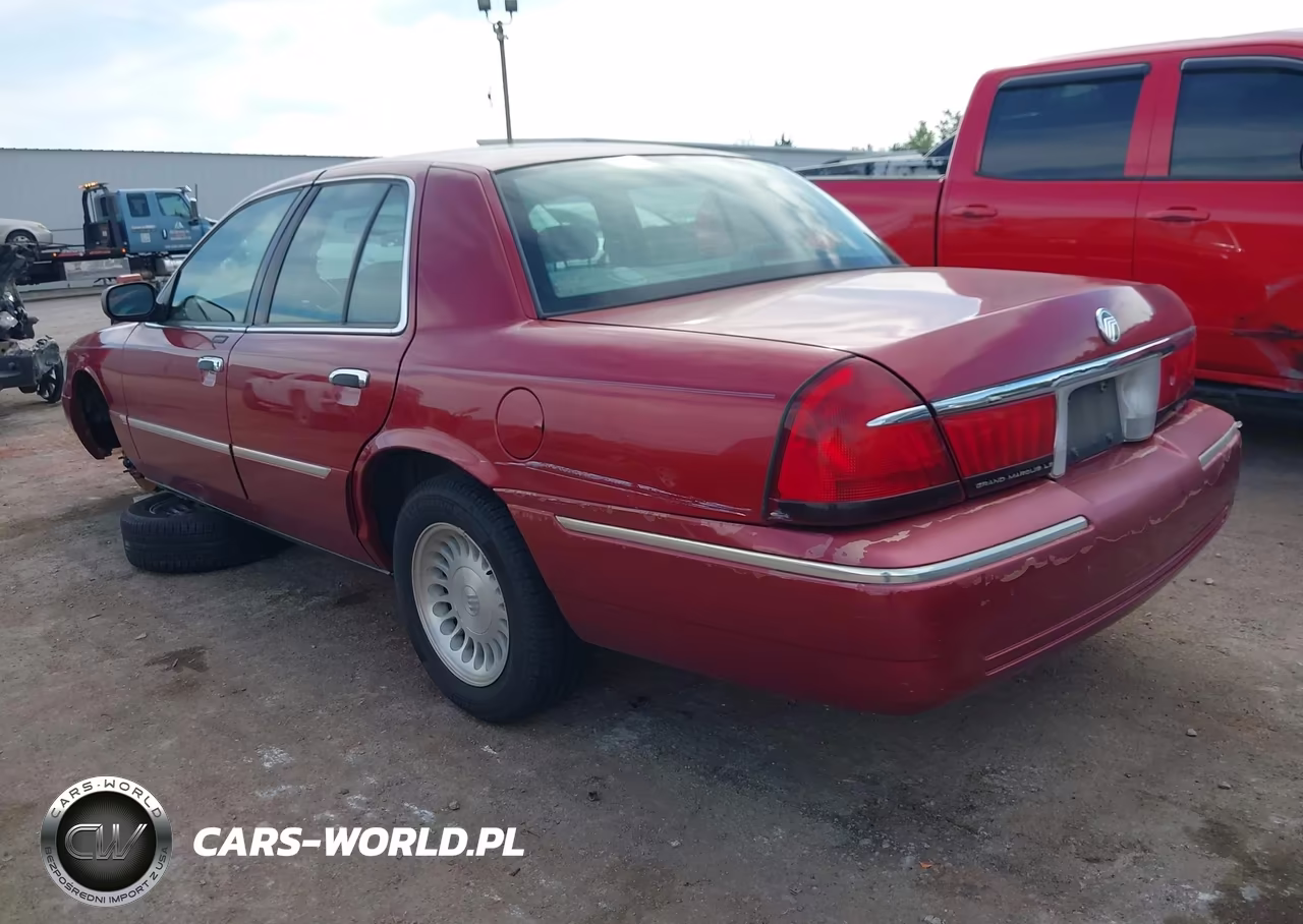 2000 Mercury Grand Marquis Ls VIN:2MEFM75W7YX736899 - 3