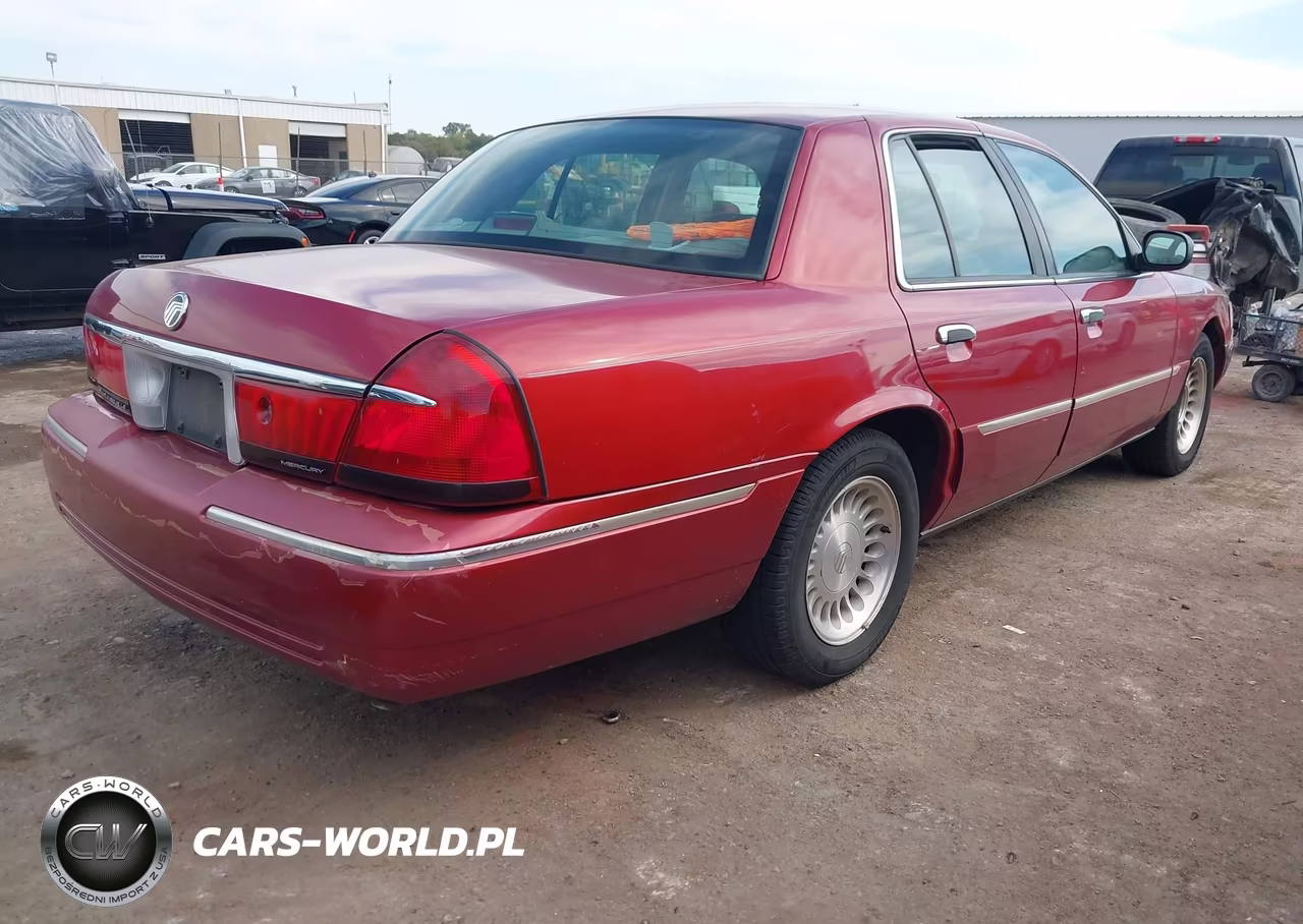 2000 Mercury Grand Marquis Ls VIN:2MEFM75W7YX736899 - 4