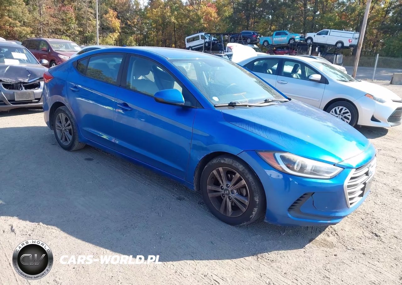 2017 Hyundai Elantra Se VIN:5NPD84LF9HH015919 - 1