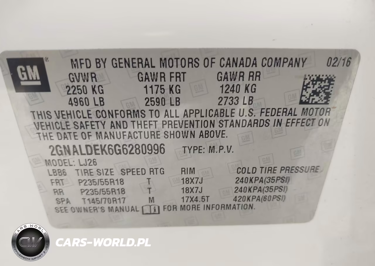 2016 Chevrolet Equinox Ltz VIN:2GNALDEK6G6280996 - 9