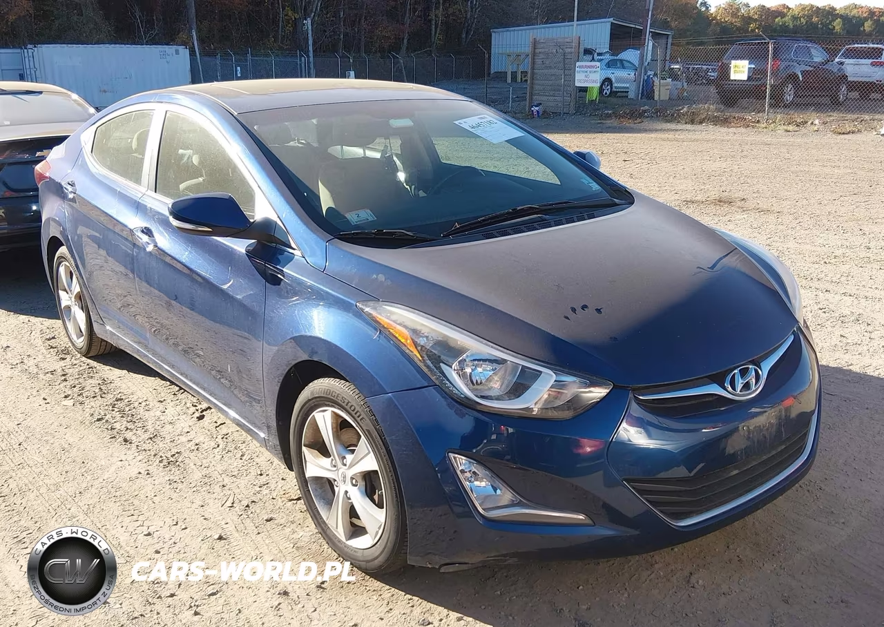 2016 Hyundai Elantra Value Edition VIN:5NPDH4AE1GH676904 - 1