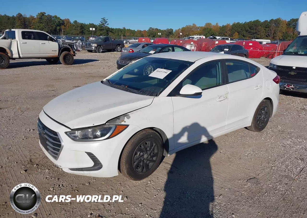 2017 Hyundai Elantra Se VIN:5NPD74LF9HH174121 - 2