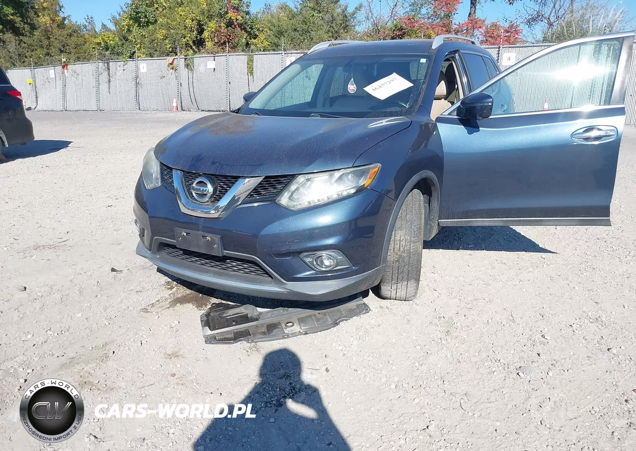 2016 Nissan Rogue S-Sl-Sv VIN:5N1AT2MV1GC764439 - 6