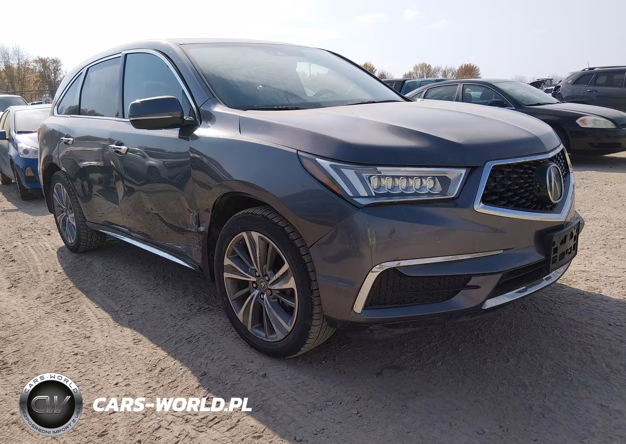 2017 Acura Mdx Technology VIN:5FRYD3H52HB008749 - 1