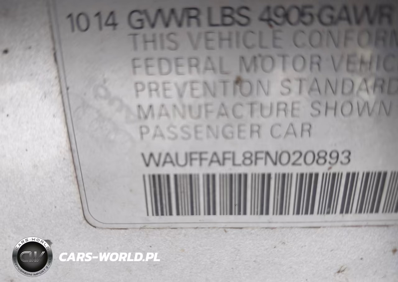 2015 Audi A4 2.0T Premium VIN:WAUFFAFL8FN020893 - 9