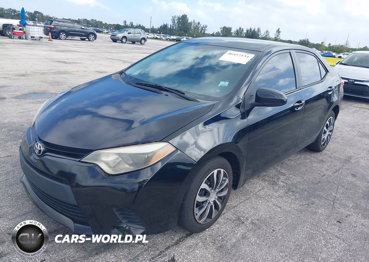 2014 Toyota Corolla Le VIN:2T1BURHE0EC061184 - 2