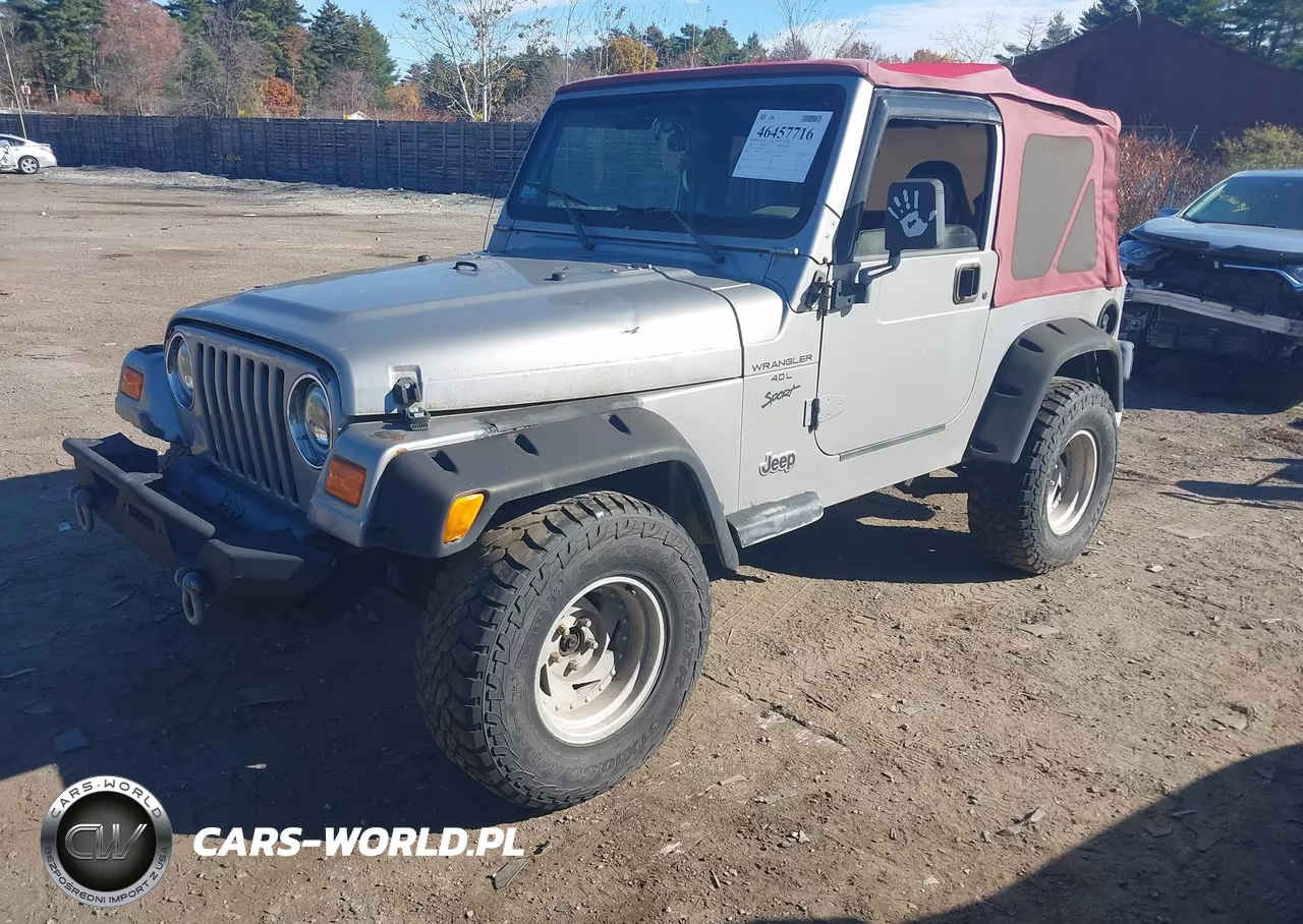 2001 Jeep Wrangler Sport VIN:1J4FA49S21P364605 - 2