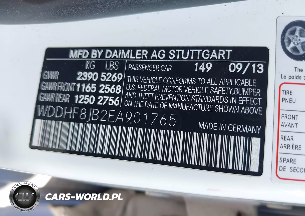 2014 Mercedes-Benz E 350 4Matic VIN:WDDHF8JB2EA901765 - 9