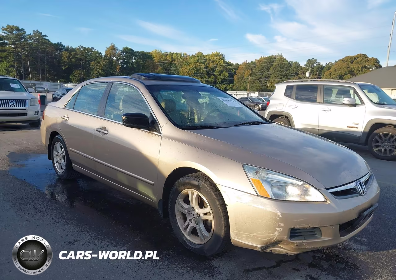 2007 Honda Accord 2.4 Ex VIN:1HGCM56837A028778 - 1
