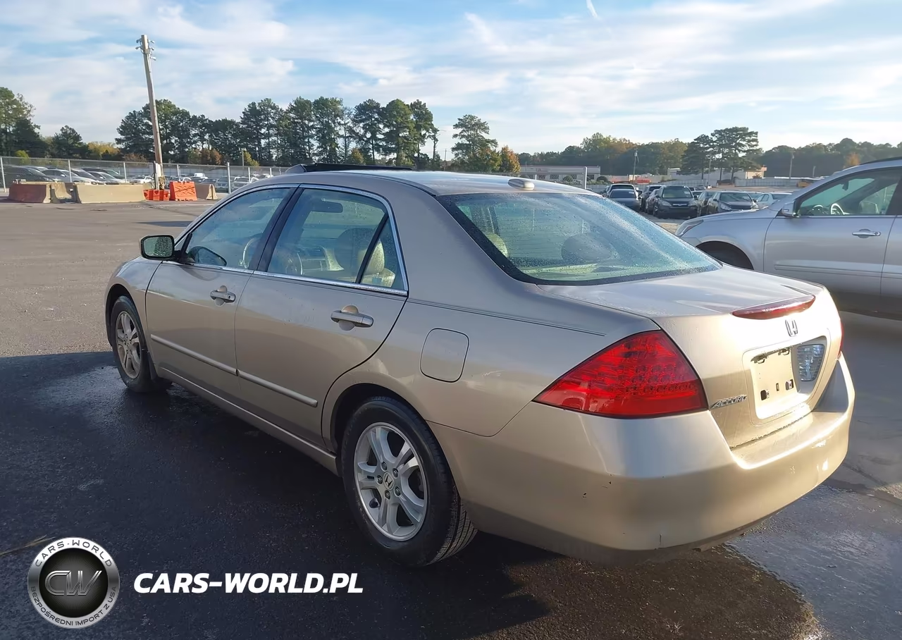 2007 Honda Accord 2.4 Ex VIN:1HGCM56837A028778 - 3