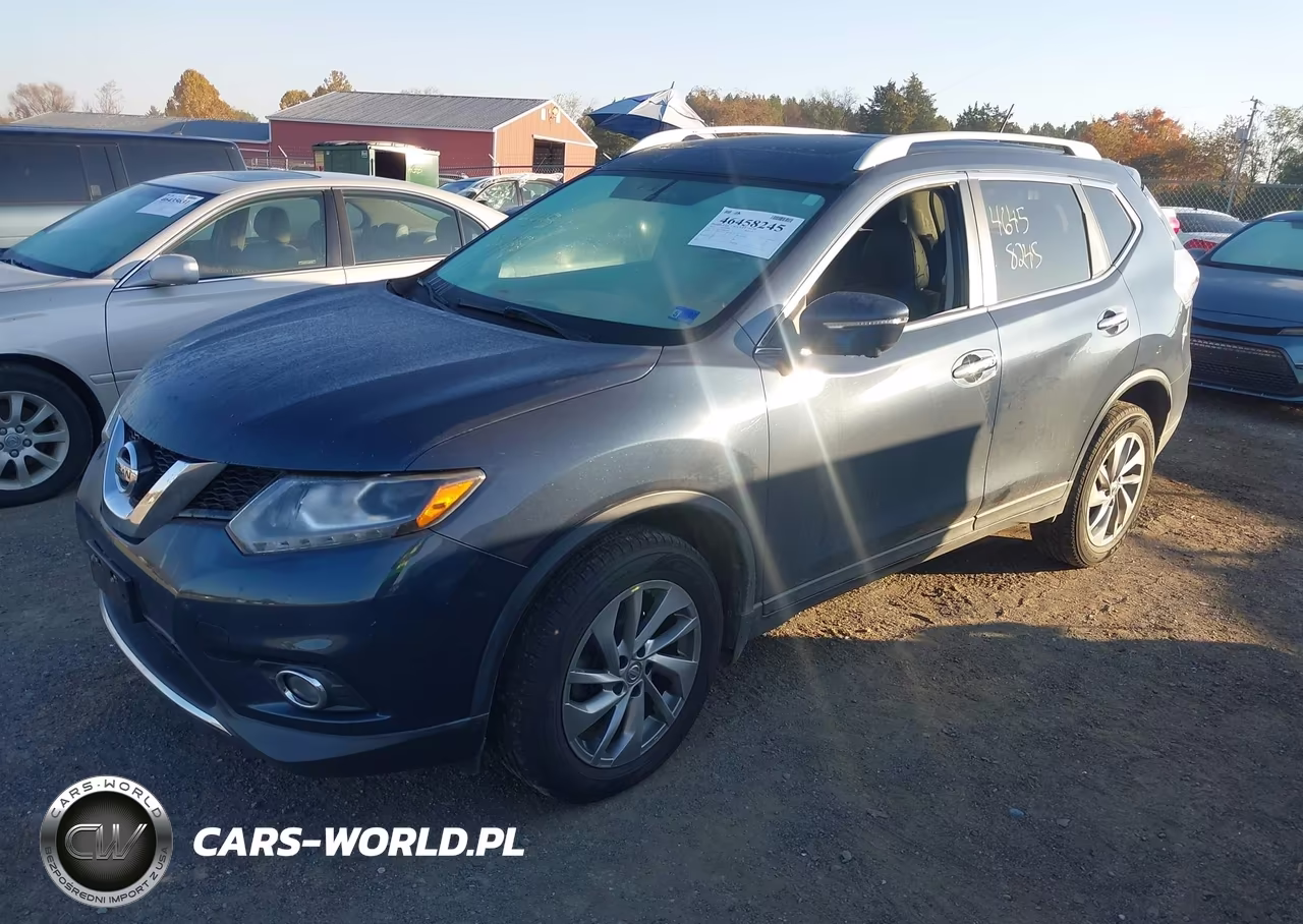 2015 Nissan Rogue Sl VIN:5N1AT2MV9FC846594 - 2