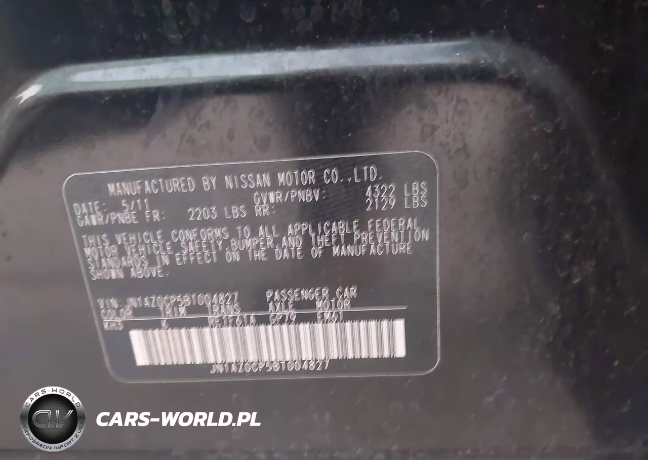 2011 Nissan Leaf Sl VIN:JN1AZ0CP5BT004827 - 9