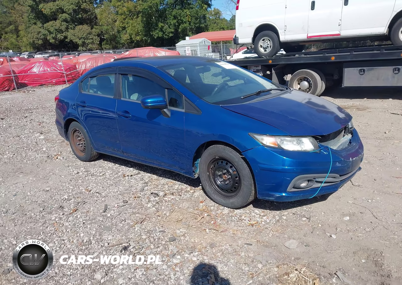 2014 Honda Civic Lx VIN:2HGFB2F59EH527168 - 1