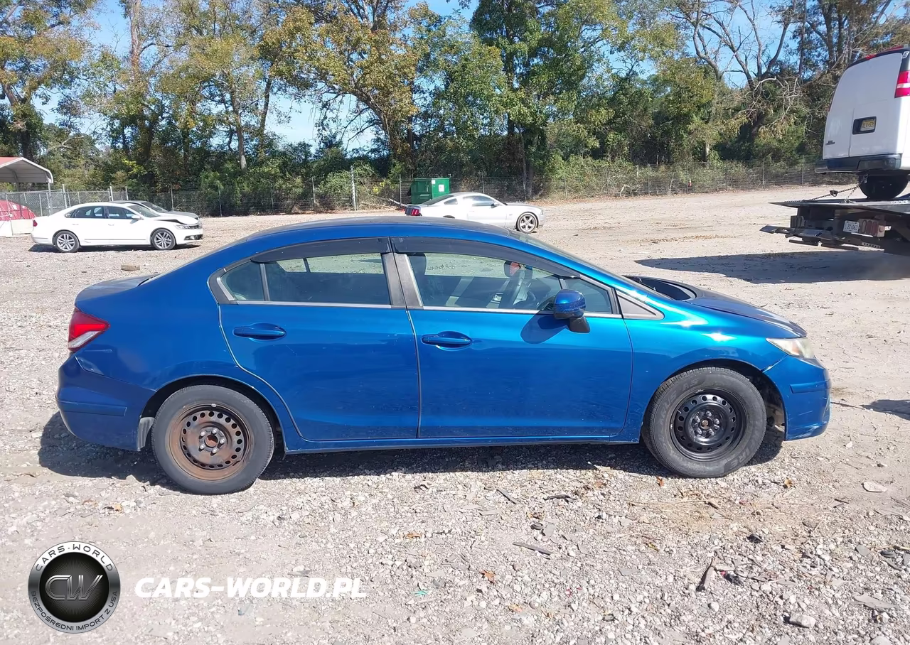 2014 Honda Civic Lx VIN:2HGFB2F59EH527168 - 13