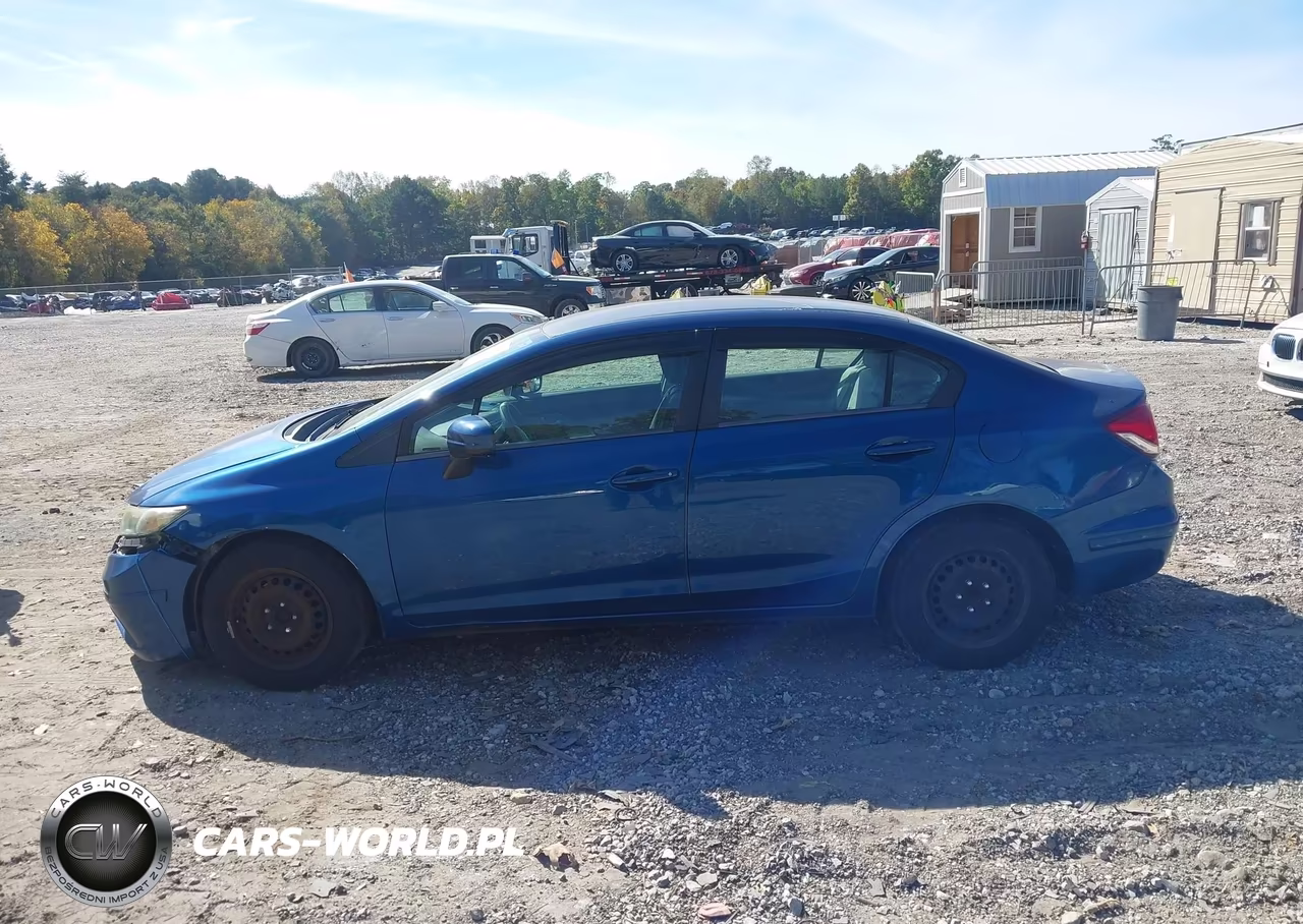 2014 Honda Civic Lx VIN:2HGFB2F59EH527168 - 14