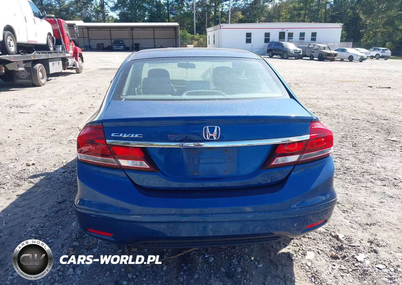 2014 Honda Civic Lx VIN:2HGFB2F59EH527168 - 16