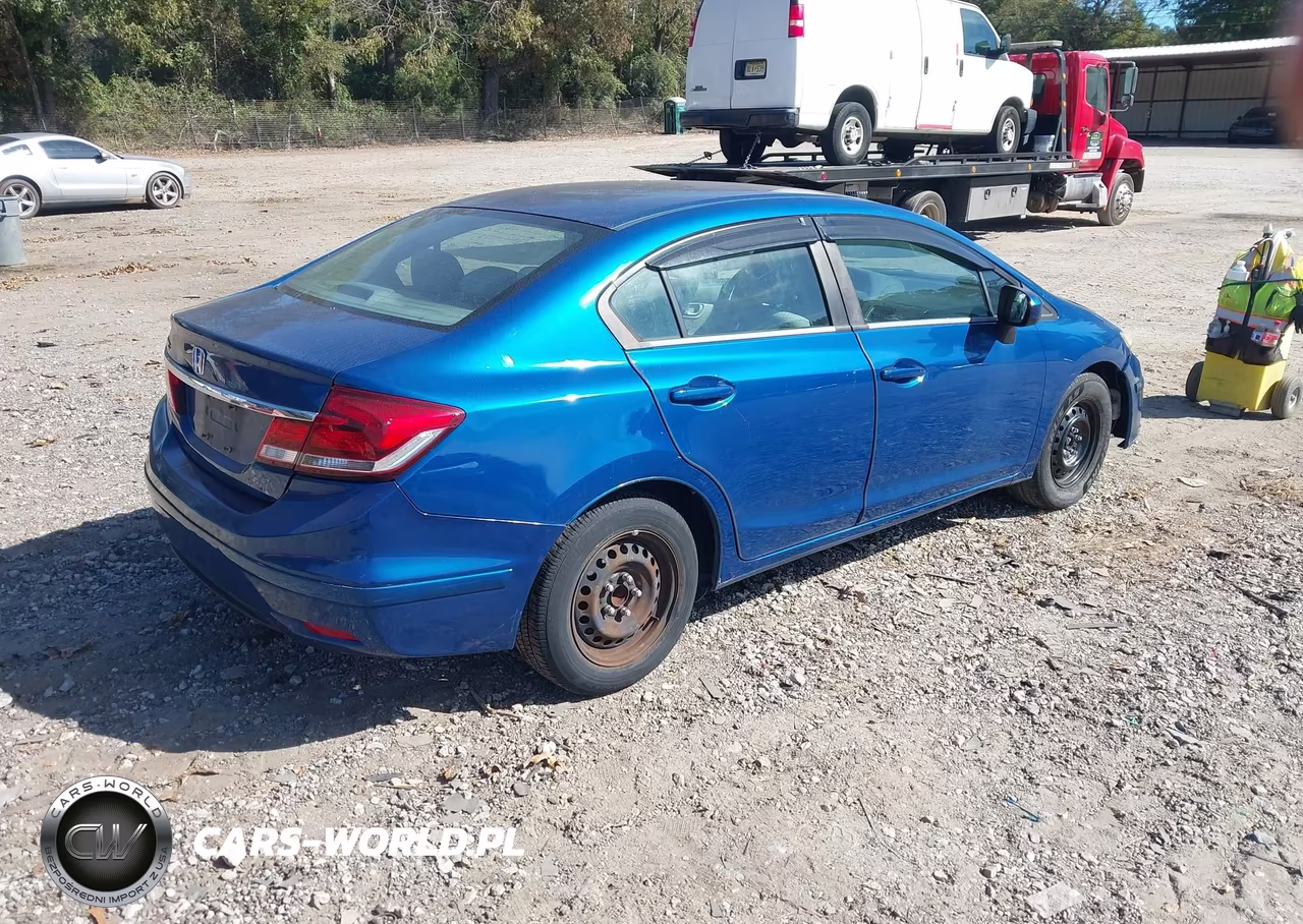 2014 Honda Civic Lx VIN:2HGFB2F59EH527168 - 4
