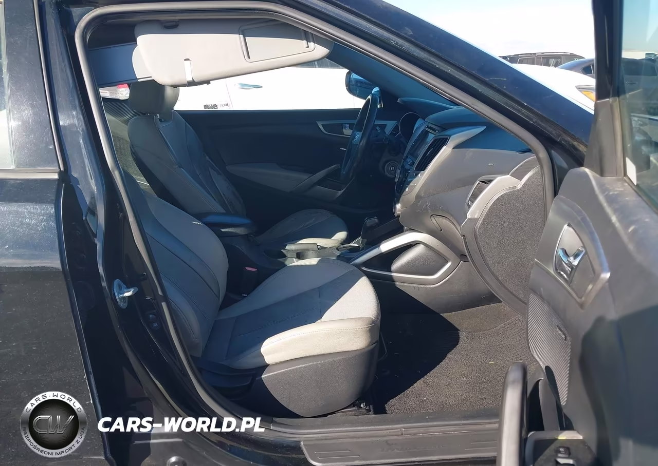 2013 Hyundai Veloster Base W-Gray VIN:KMHTC6AD6DU122493 - 5