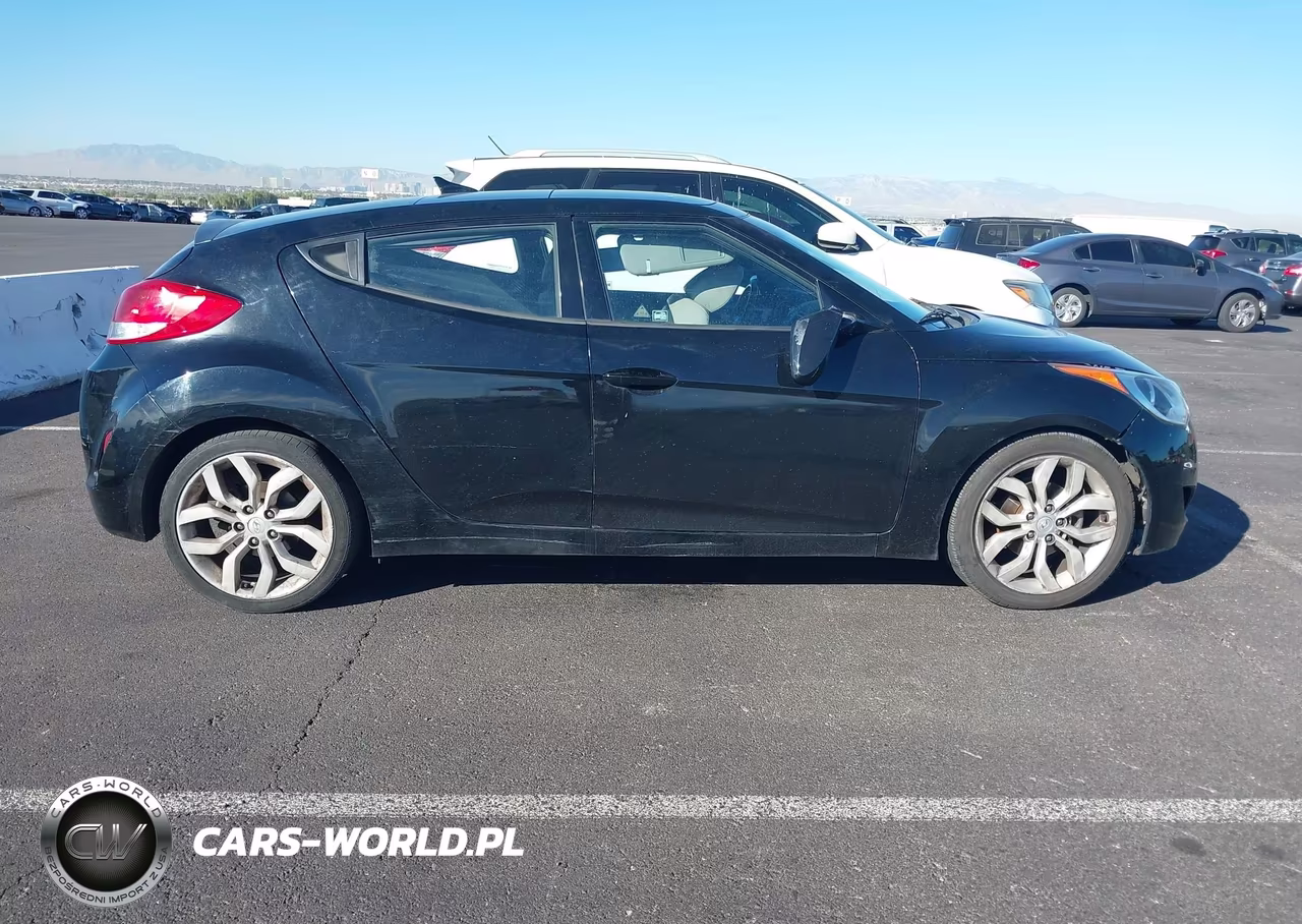 2013 Hyundai Veloster Base W-Gray VIN:KMHTC6AD6DU122493 - 6