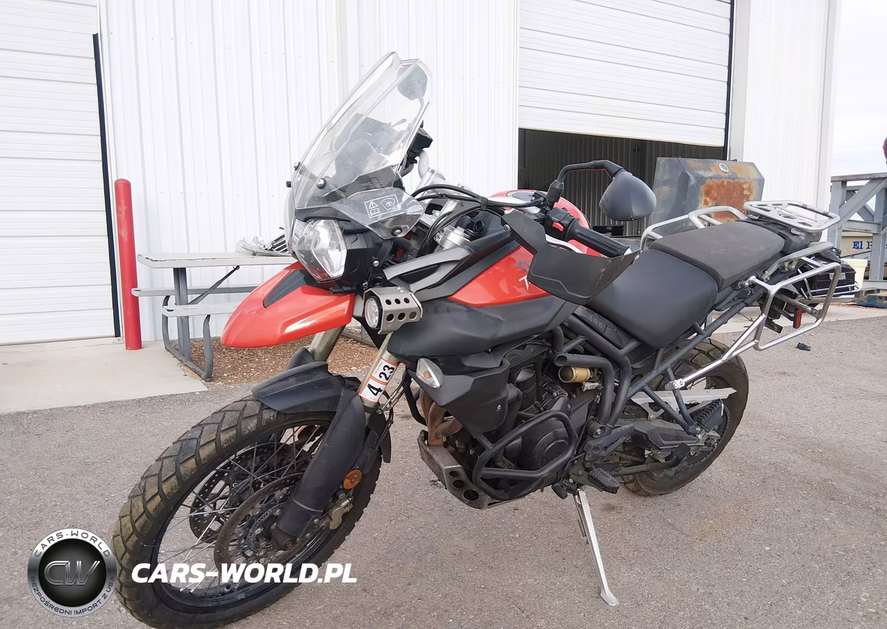 2012 Triumph Motorcycle Tiger 800Xc Abs VIN:SMTE06BF9CJ524631 - 2