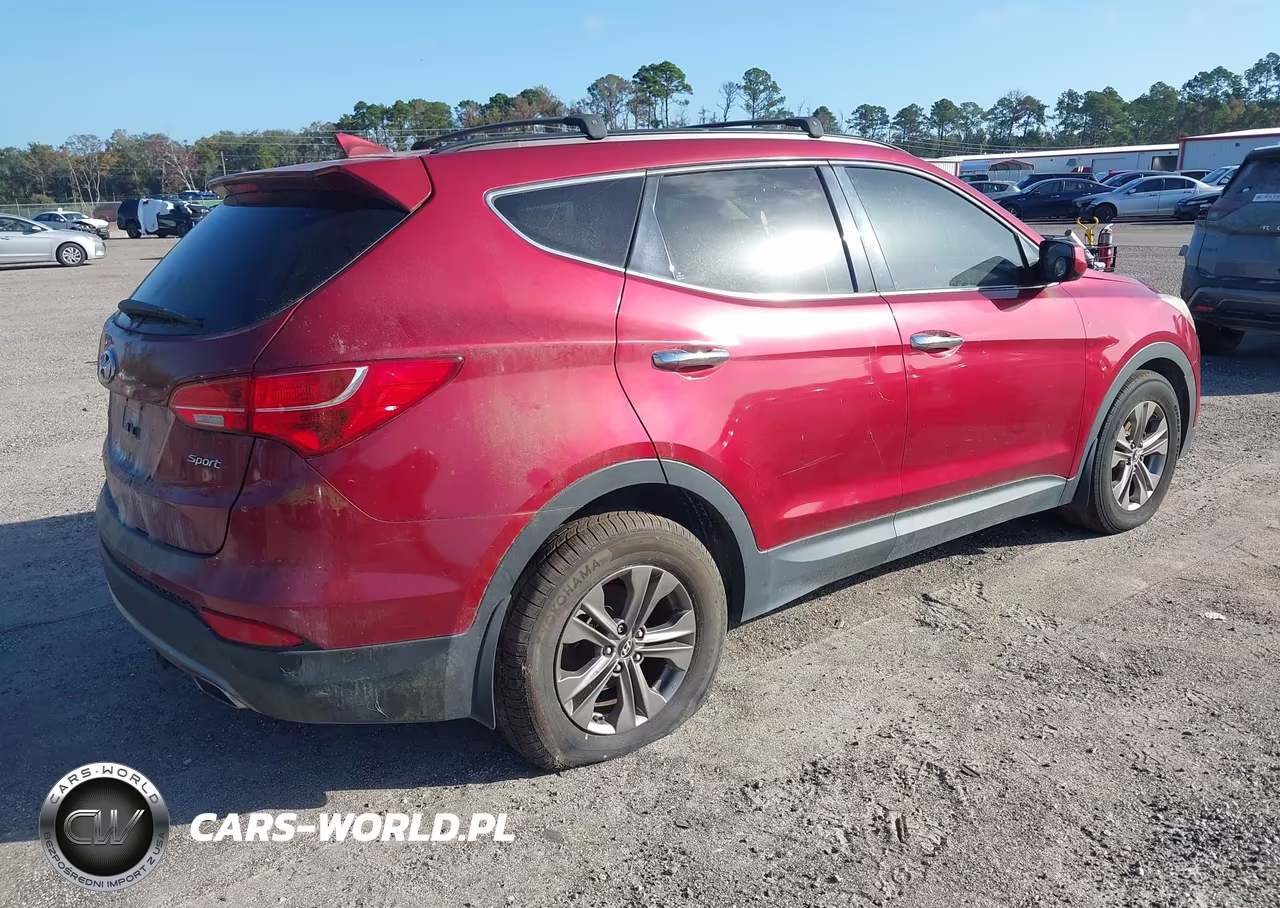 2013 Hyundai Santa Fe Sport VIN:5XYZU3LB7DG115768 - 4