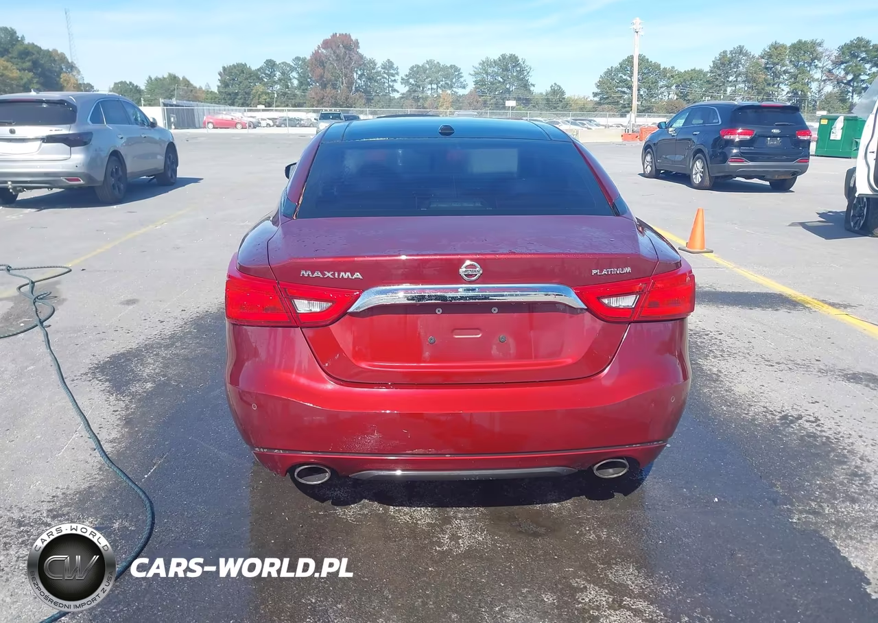 2017 Nissan Maxima 3.5 Platinum VIN:1N4AA6AP4HC410459 - 16