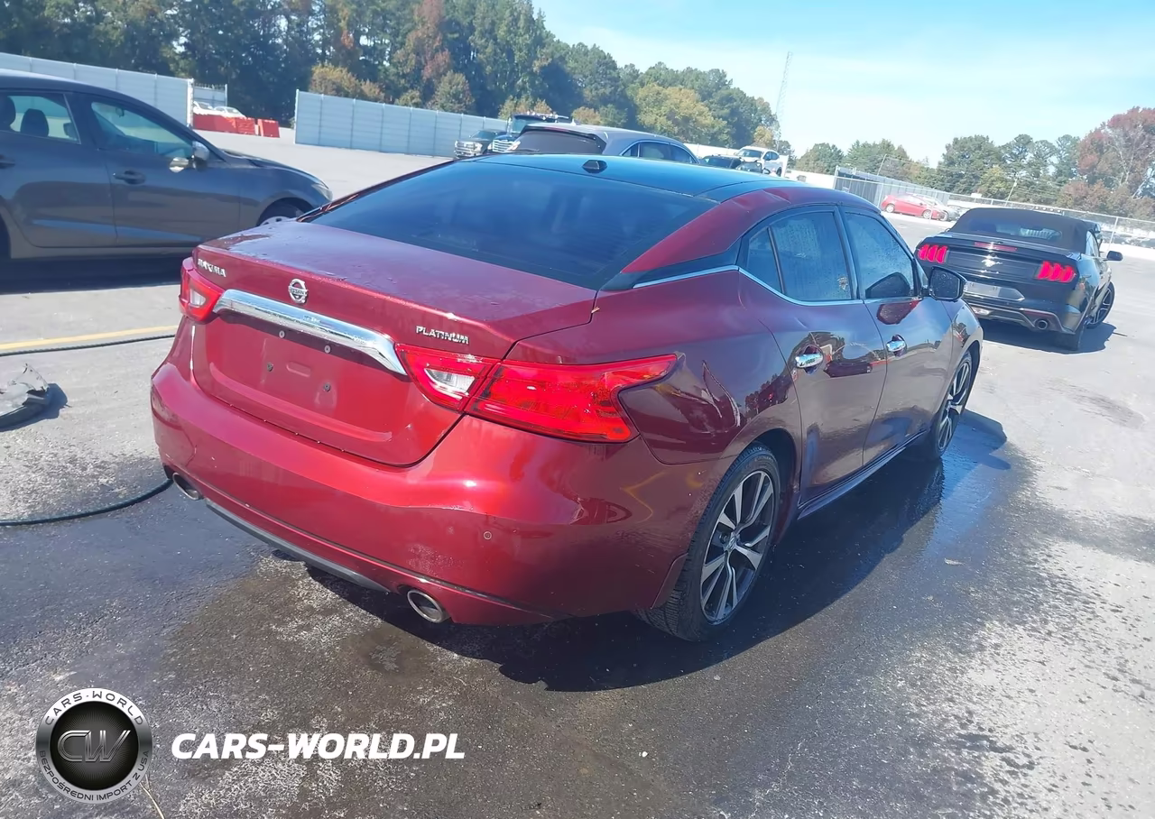 2017 Nissan Maxima 3.5 Platinum VIN:1N4AA6AP4HC410459 - 4