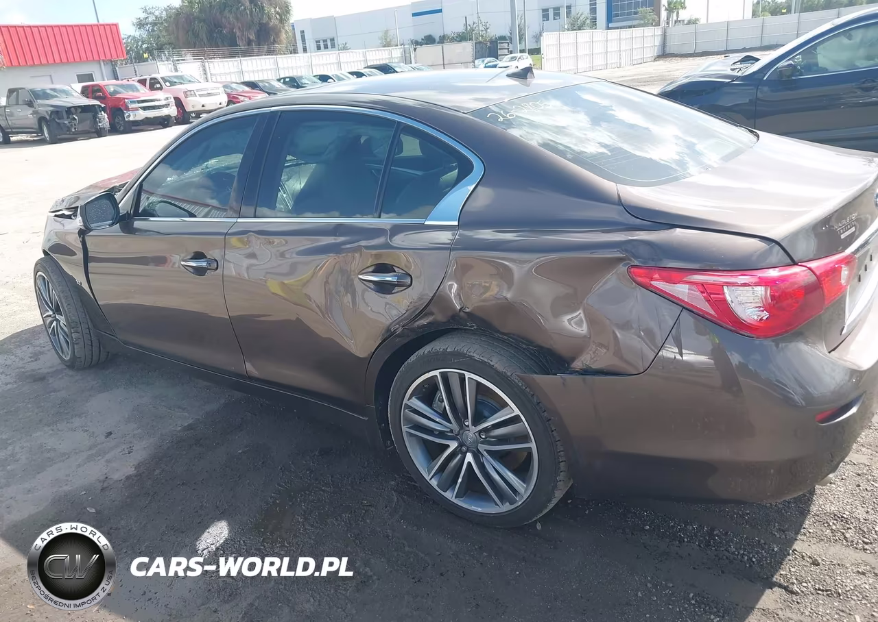 2015 Infiniti Q50 Premium-Sport VIN:JN1BV7AP9FM343084 - 14