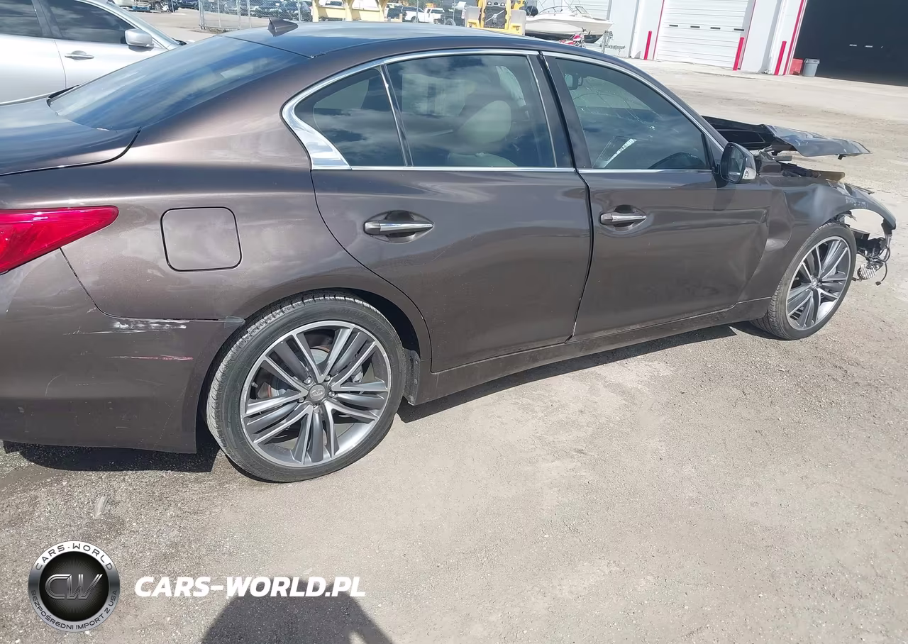 2015 Infiniti Q50 Premium-Sport VIN:JN1BV7AP9FM343084 - 15