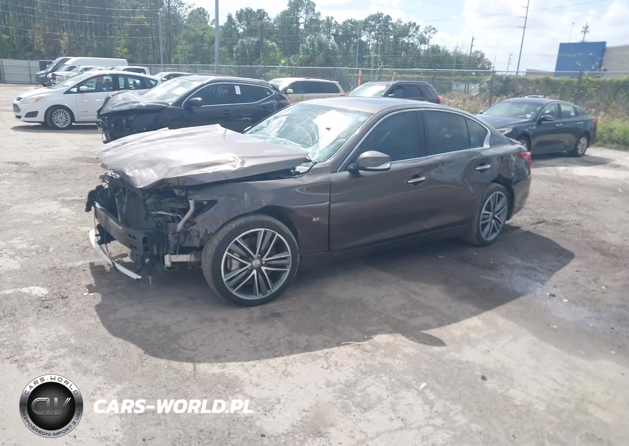 2015 Infiniti Q50 Premium-Sport VIN:JN1BV7AP9FM343084 - 2