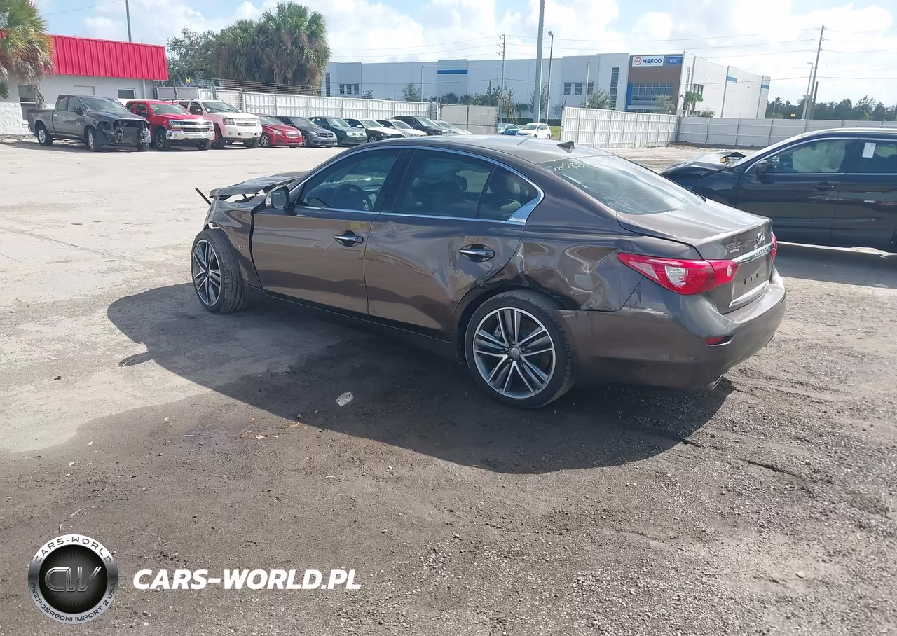 2015 Infiniti Q50 Premium-Sport VIN:JN1BV7AP9FM343084 - 3