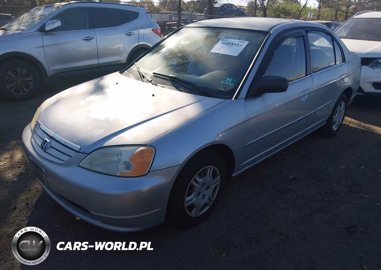 2002 Honda Civic Lx VIN:2HGES16512H537419 - 2