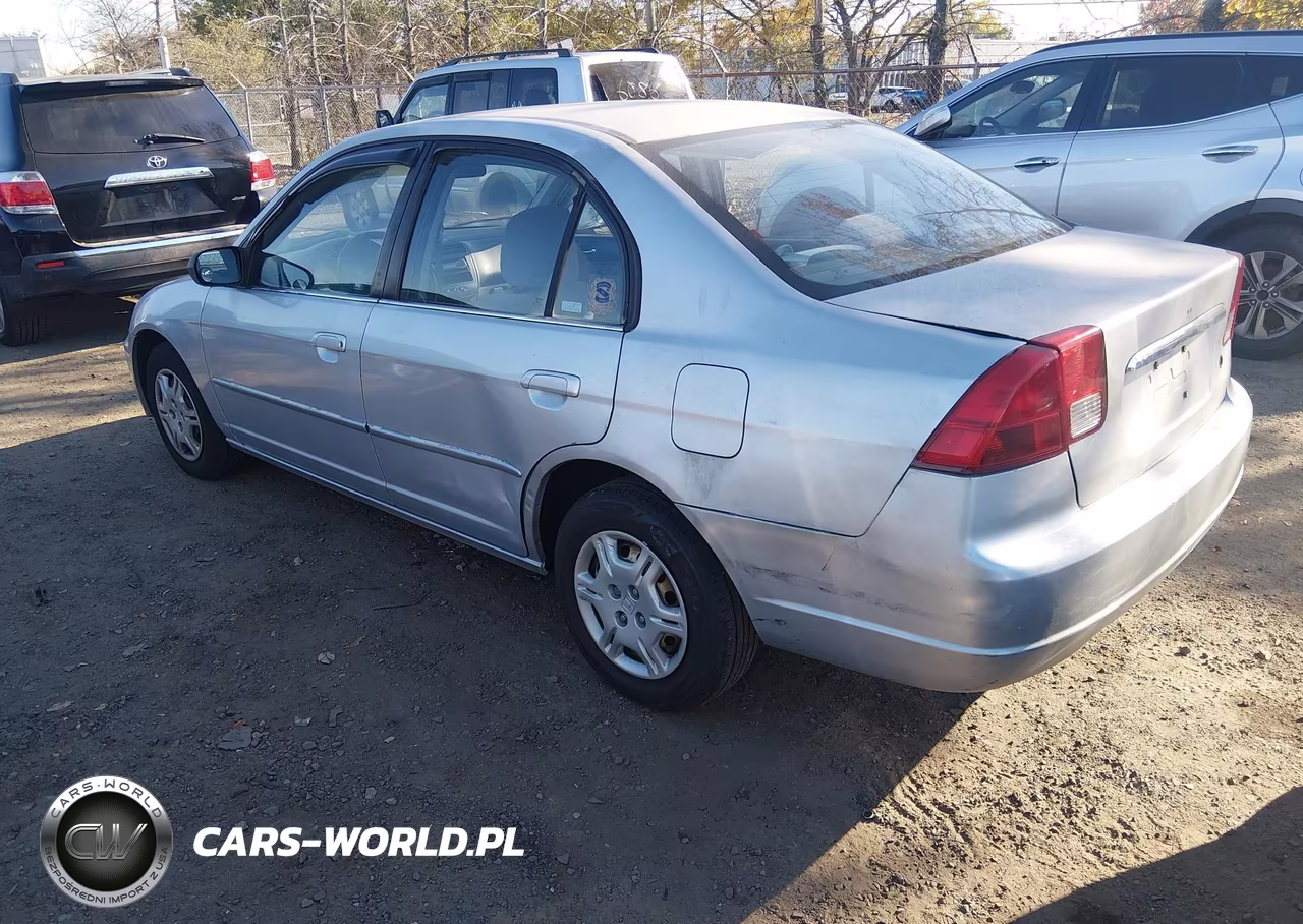 2002 Honda Civic Lx VIN:2HGES16512H537419 - 3