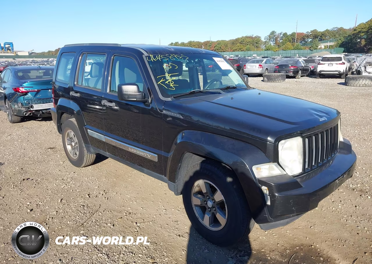 2008 Jeep Liberty Sport VIN:1J8GN28K28W246972 - 1