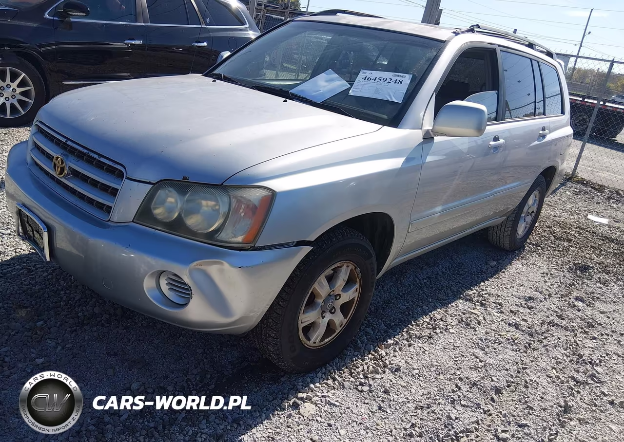 2002 Toyota Highlander V6 VIN:JTEGF21A520048317 - 2