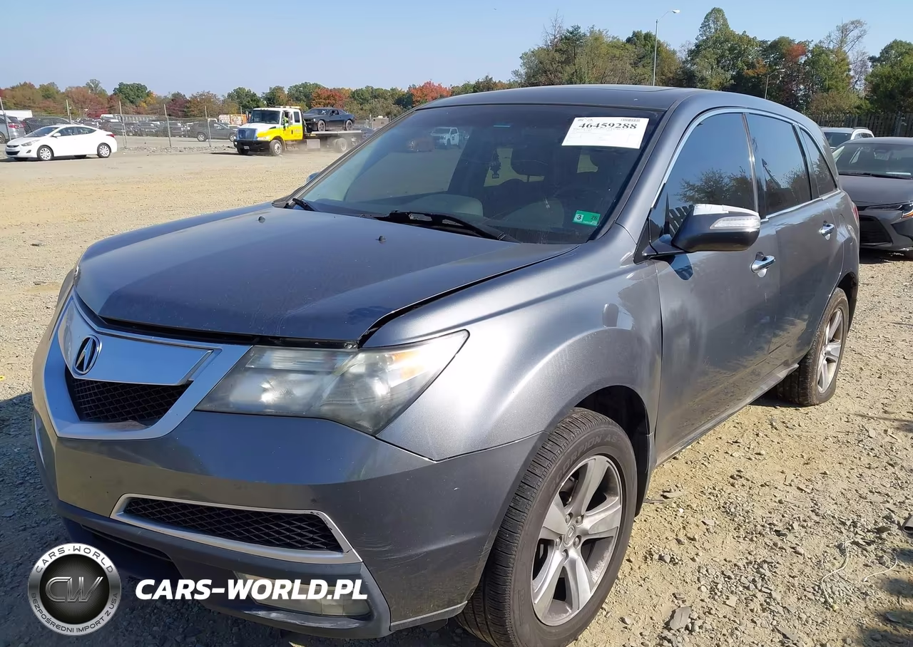 2012 Acura Mdx Technology Package VIN:2HNYD2H36CH550475 - 2