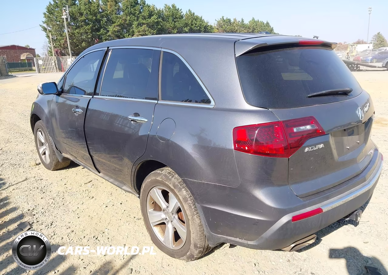2012 Acura Mdx Technology Package VIN:2HNYD2H36CH550475 - 3