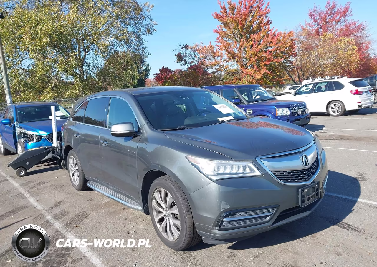 2015 Acura Mdx Technology Package