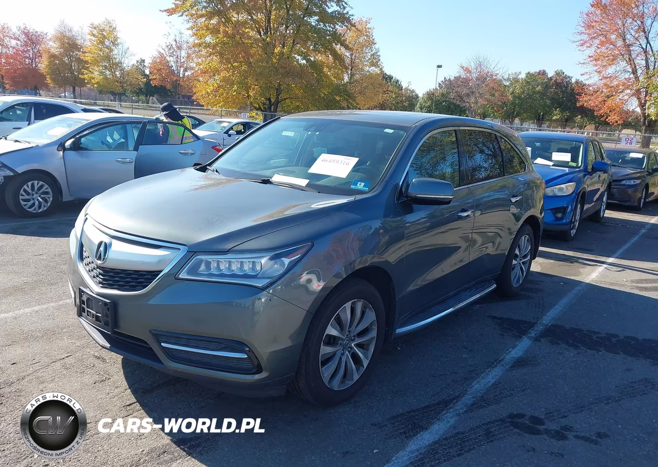 2015 Acura Mdx Technology Package VIN:5FRYD4H40FB001597 - 2