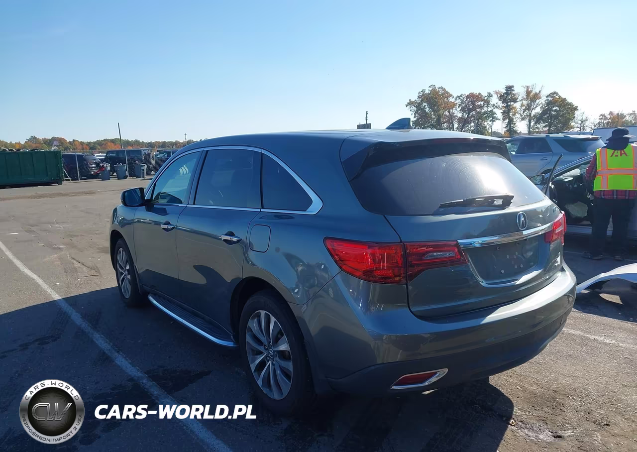 2015 Acura Mdx Technology Package VIN:5FRYD4H40FB001597 - 3