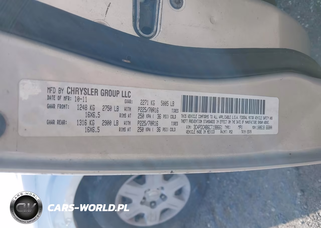 2012 Dodge Journey Se-Avp VIN:3C4PDCAB6CT198661 - 9