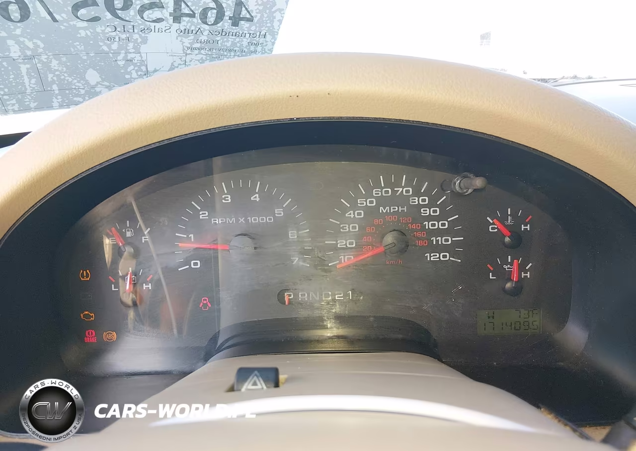 2007 Ford F-150 Lariat-Xlt VIN:1FTPW12V17KD06019 - 7