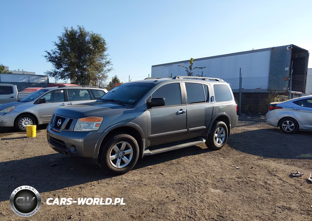 2014 Nissan Armada Sv VIN:5N1AA0NC5EN609207 - 2