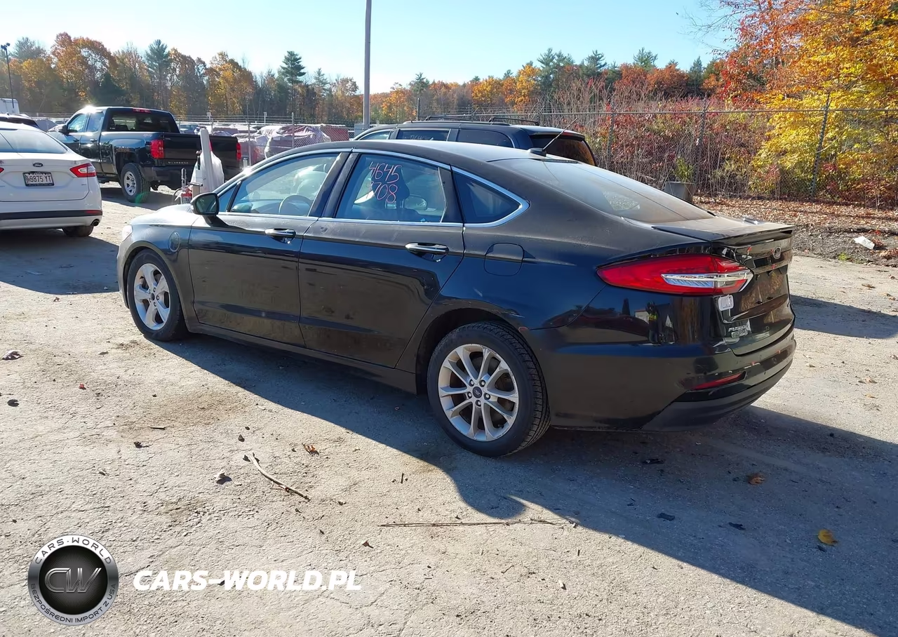 2019 Ford Fusion Energi Titanium VIN:3FA6P0SU3KR156869 - 3