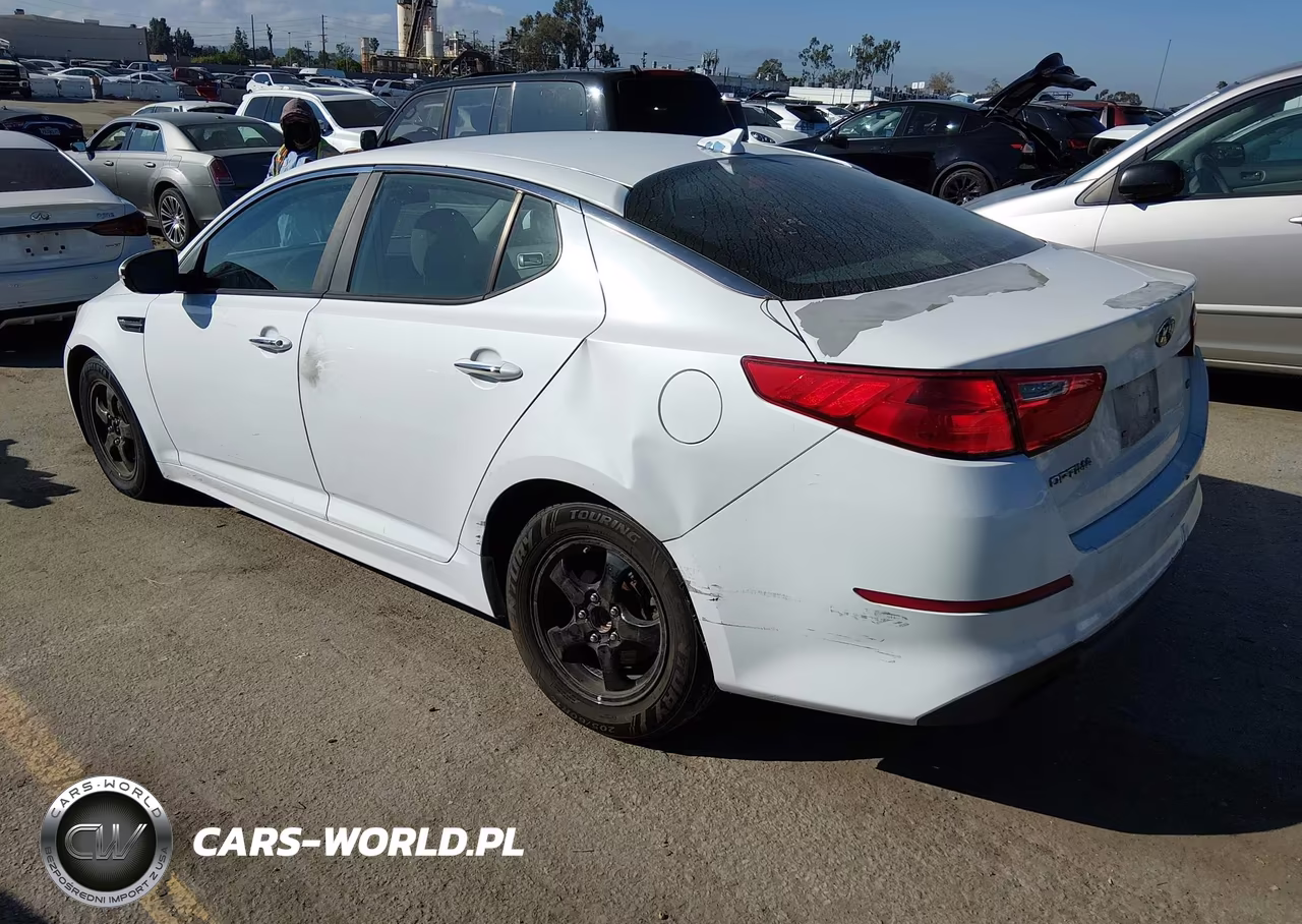 2015 Kia Optima Lx VIN:5XXGM4A73FG500263 - 3