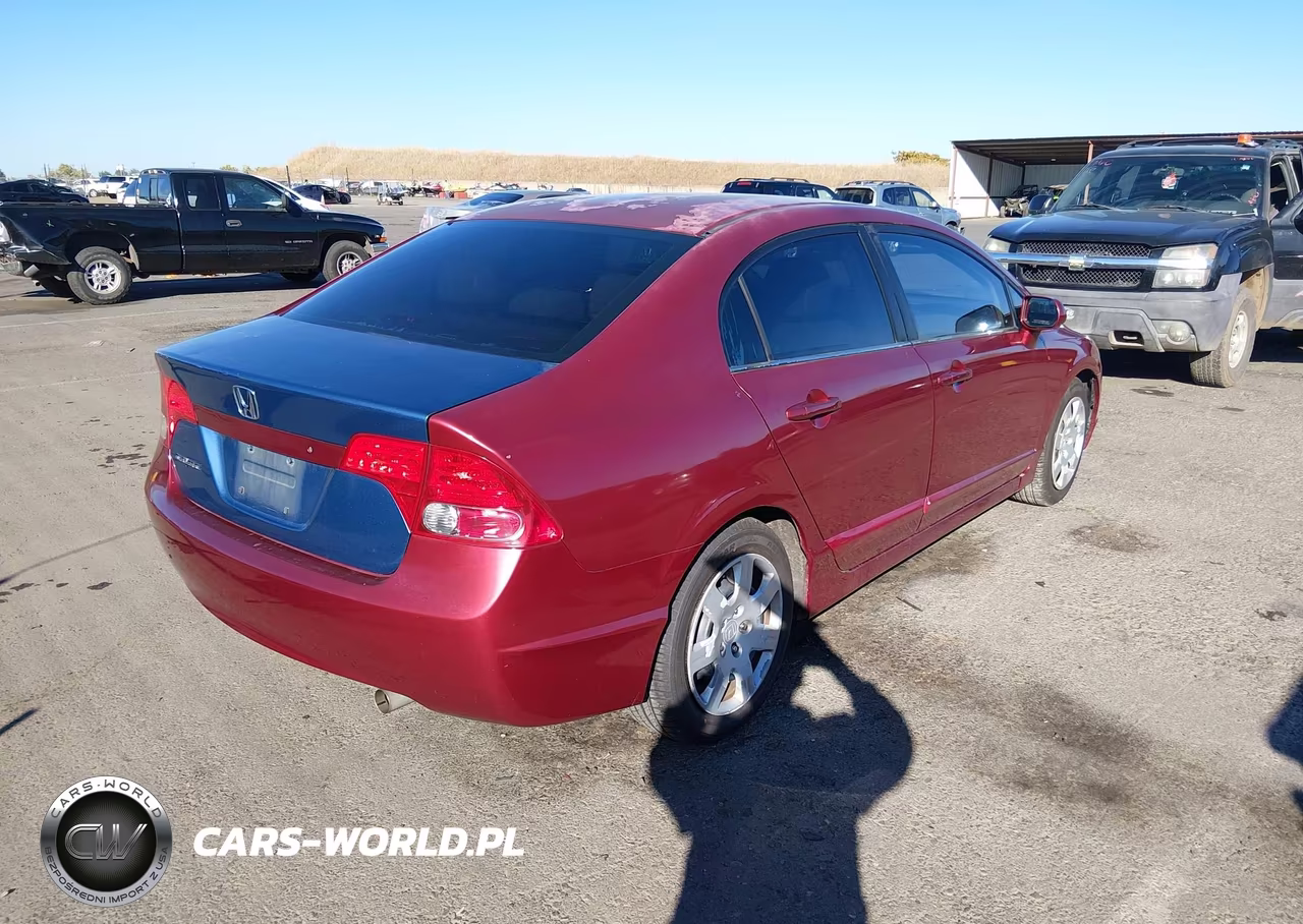 2006 Honda Civic Lx VIN:2HGFA16586H508562 - 4