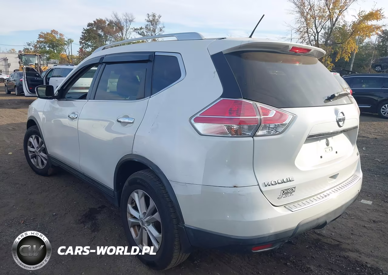 2015 Nissan Rogue Sv VIN:KNMAT2MT7FP527383 - 14