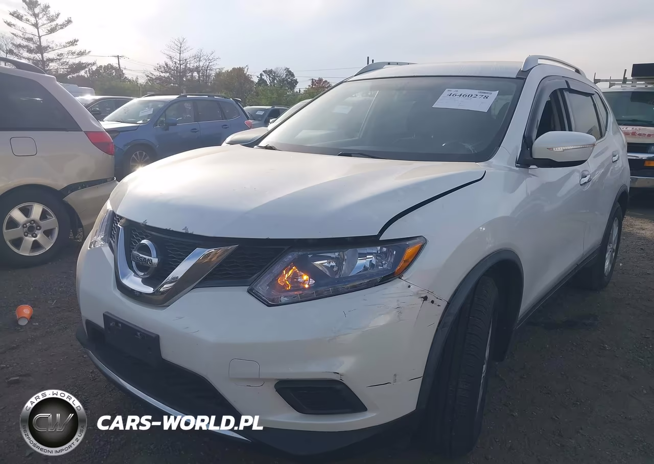 2015 Nissan Rogue Sv VIN:KNMAT2MT7FP527383 - 2